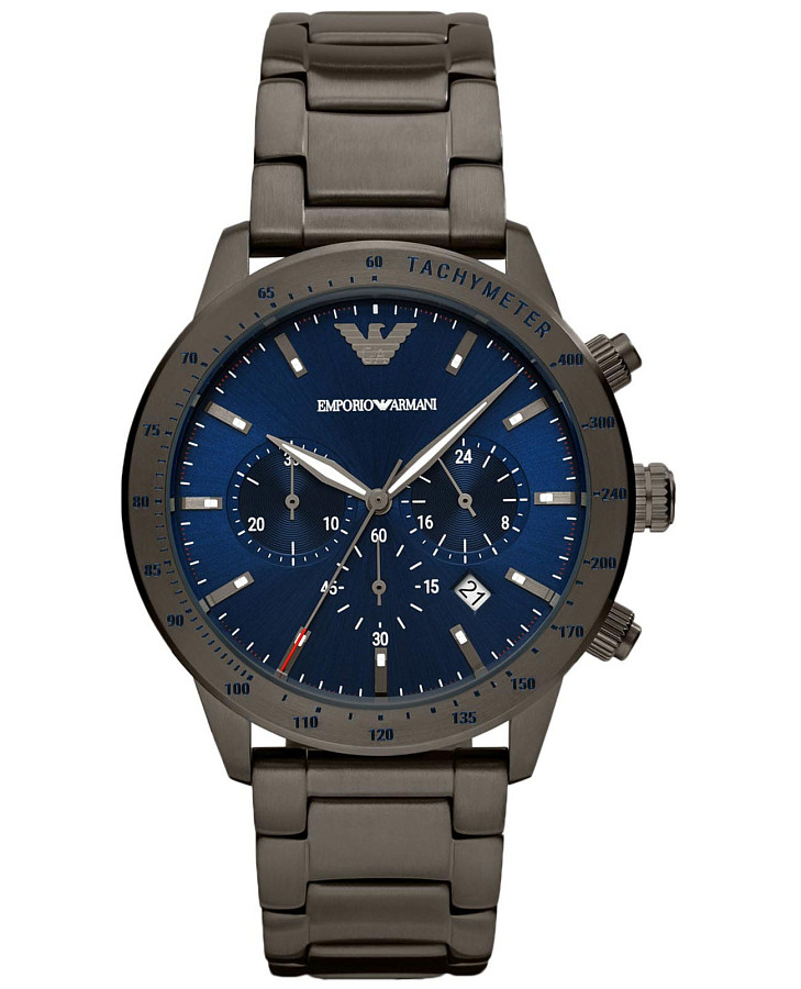 Часы Emporio Armani Mario AR80045 — мужские, синий