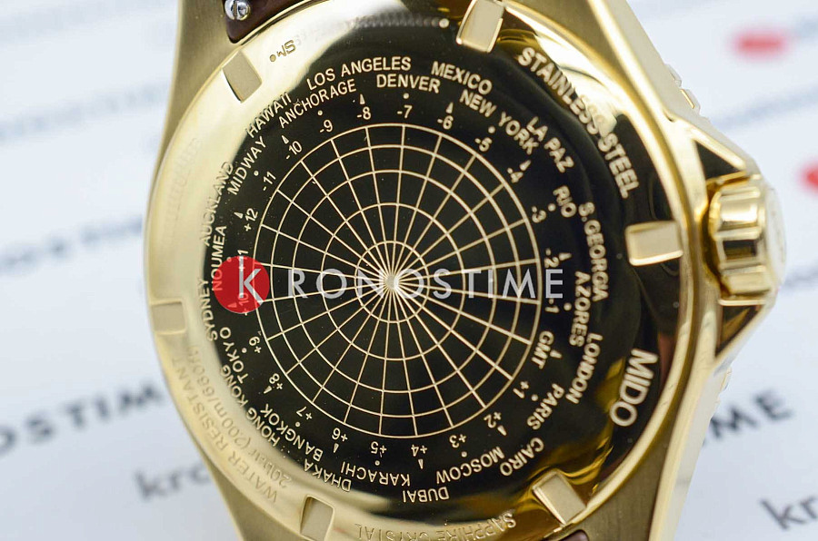 Часы Mido Ocean Star GMT M026.629.37.291.00 — мужские, каучук