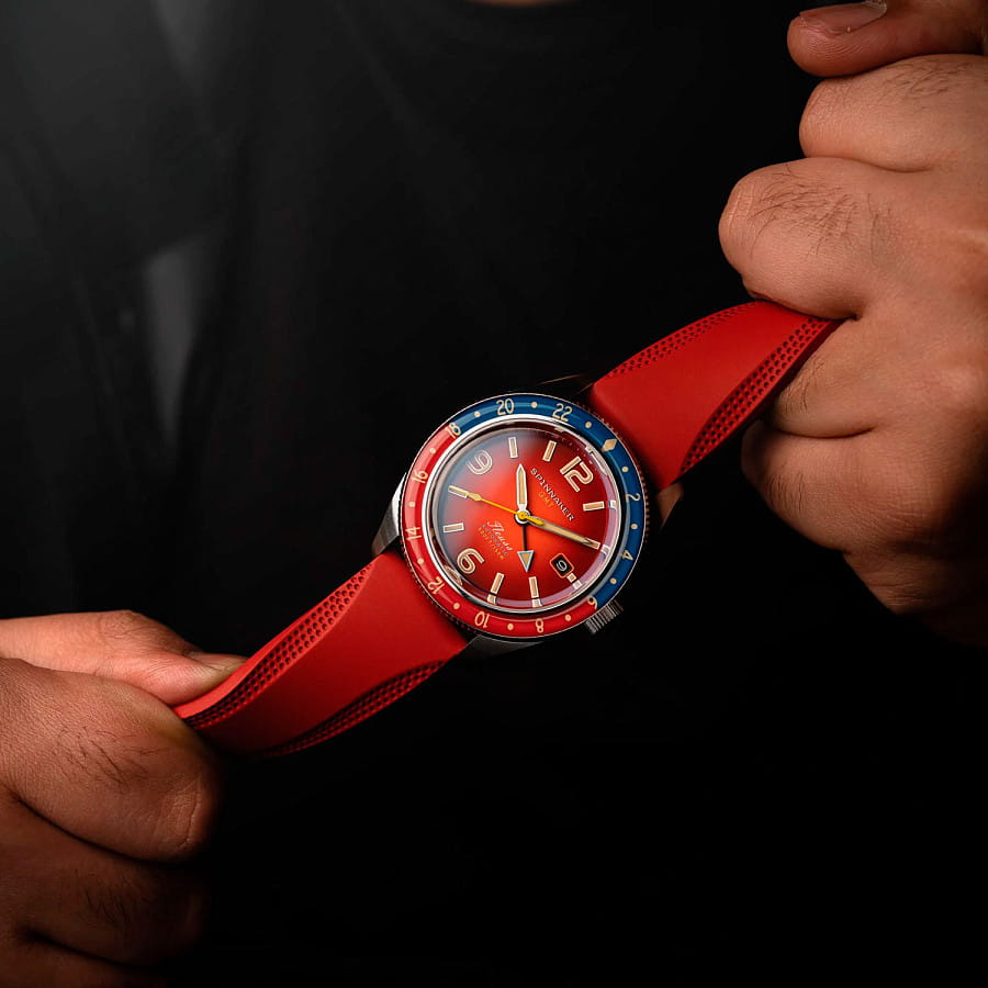 Часы Spinnaker Fleuss Gmt Automatic SP-5120-99 — нержавеющая сталь, мужские