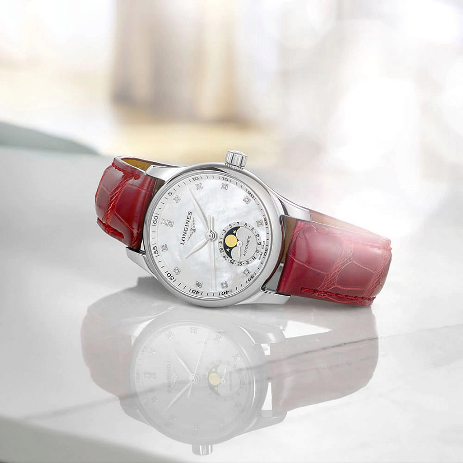 Часы Longines Master Collection L2.409.4.87.2 — механические, Швейцария, женские