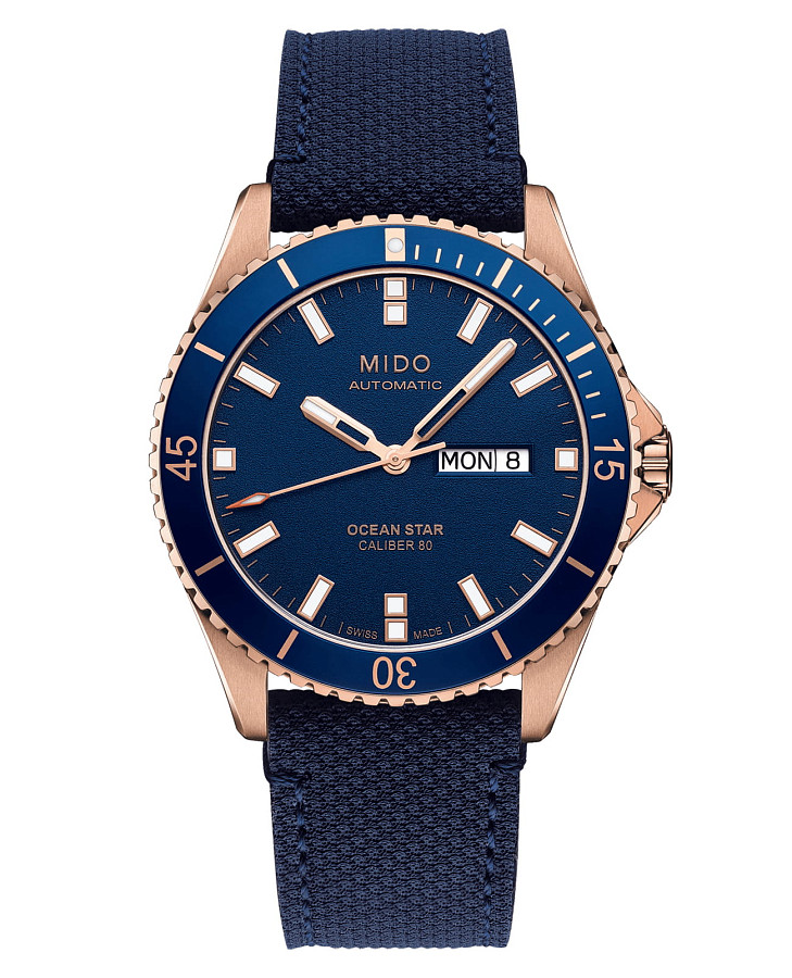 Часы Mido Ocean Star 200 M026.430.36.041.00 — мужские, синий