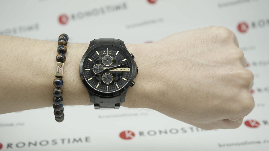Часы Armani Exchange Cayde AX2164 — кварцевые, Италия, мужские