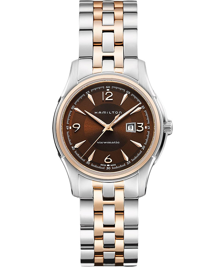 Часы Hamilton Jazzmaster Viewmatic Auto H32305195 — женские, коричневый
