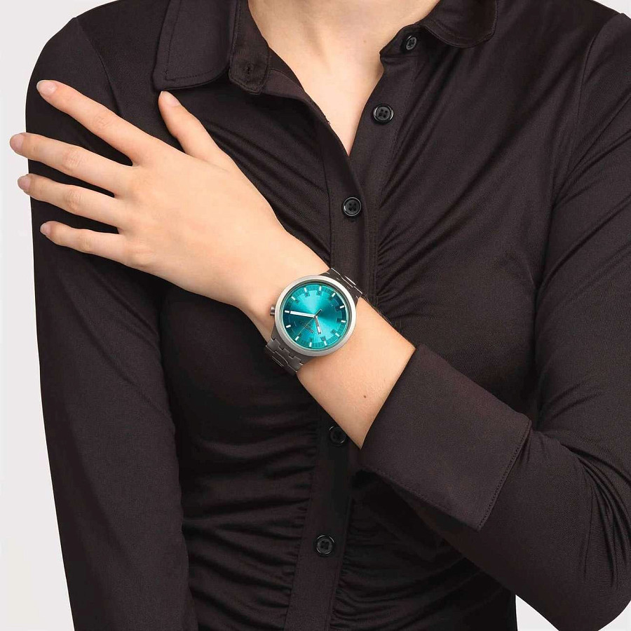 Часы Swatch Big Bold Irony Standard SB07S100G — женские, нержавеющая сталь