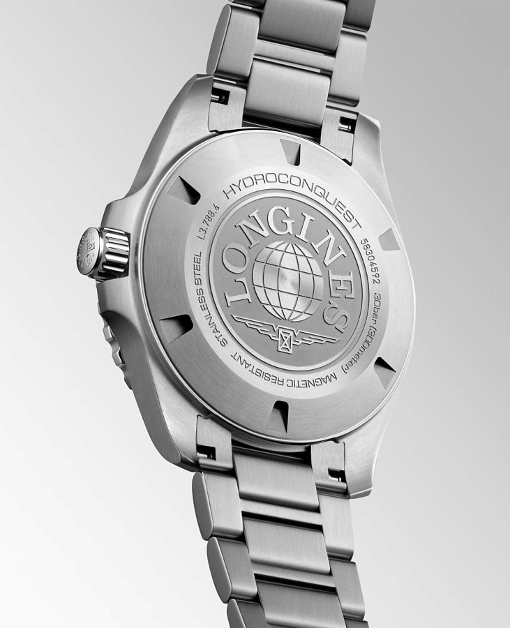 Часы Longines HydroConquest L3.788.4.98.6 — металл сталь, Швейцария