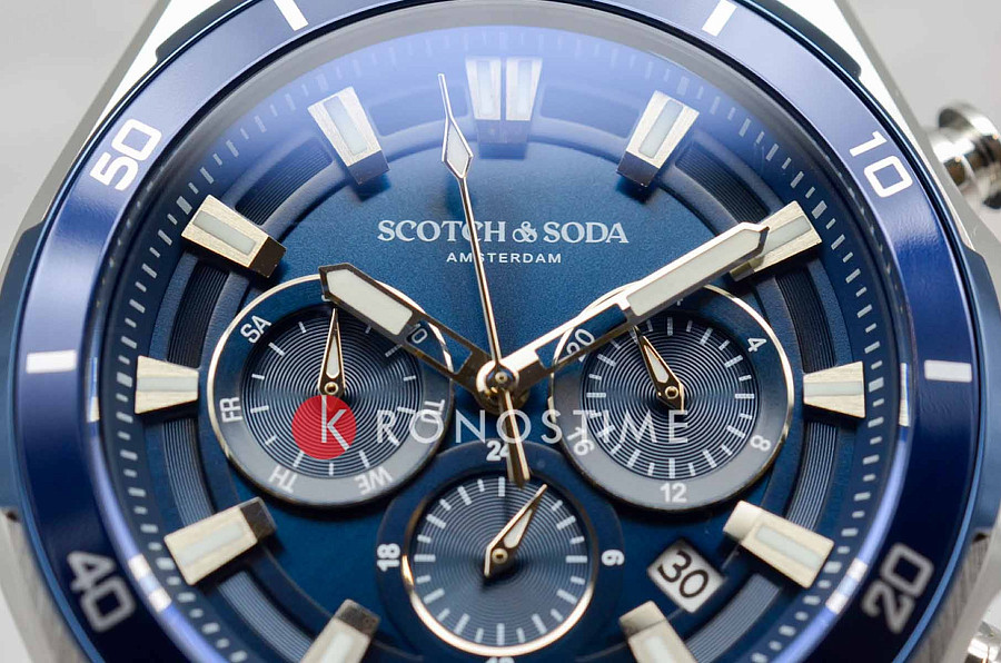 Часы Scotch&Soda SSM.118C — нержавеющая сталь, мужские