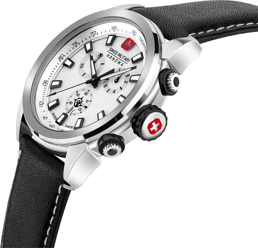 Часы Swiss Military Hanowa SMWGC2100201 — кварцевые, металл сталь