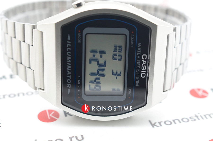 Часы Casio Vintage B640WD-1AVDF (B640WD-1A) — нержавеющая сталь, мужские