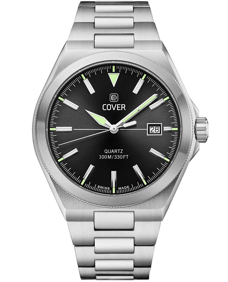 Часы Cover Iconosteel CO213.01 — мужские, черный