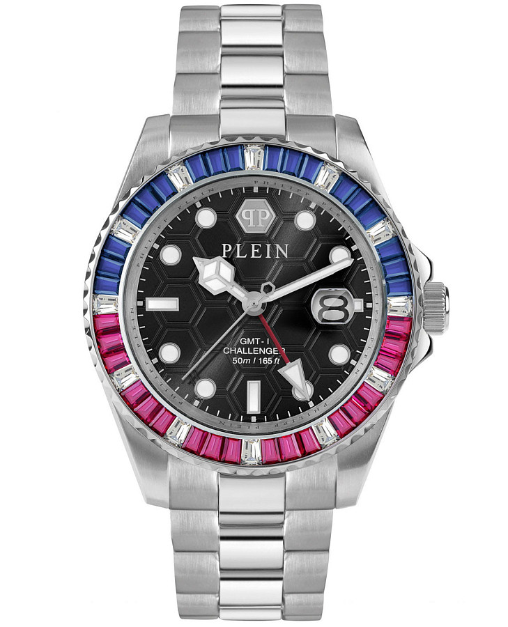 Часы Philipp Plein GMT-I Challenger PWPZA0124 — женские, черный