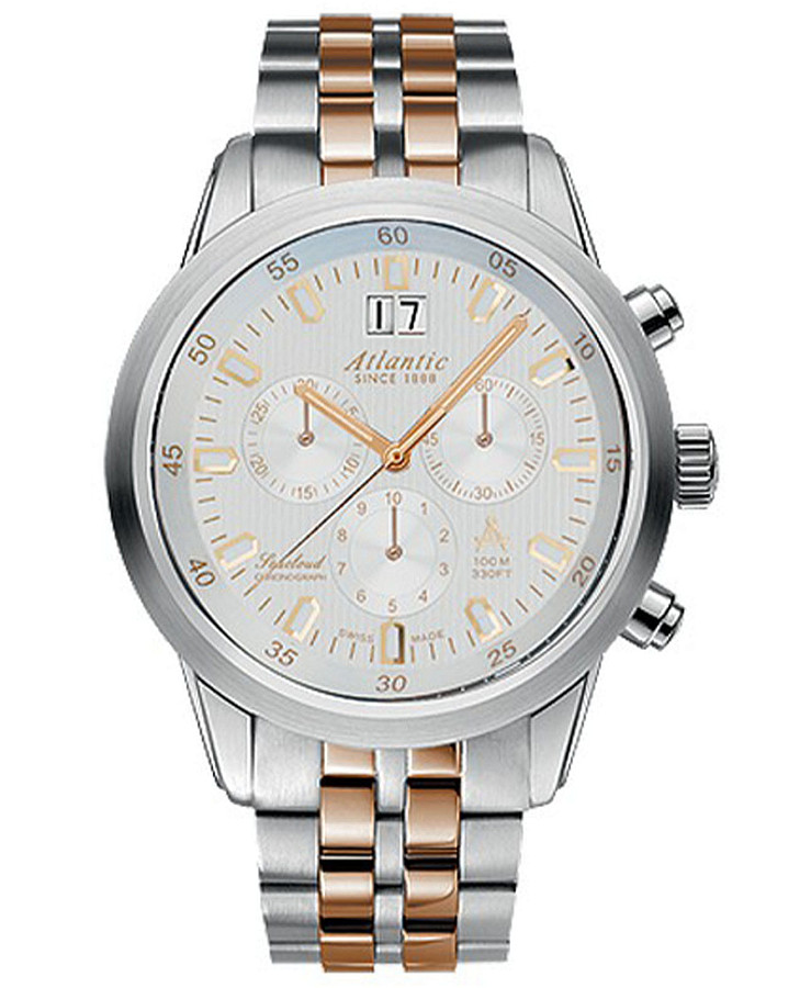 Часы Atlantic Seacloud Chronograph 73465.43.21R — мужские