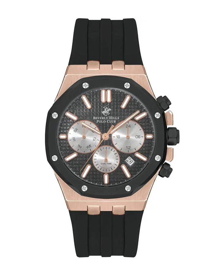 Часы Beverly Hills Polo Club BP3261X.851 — мужские, черный