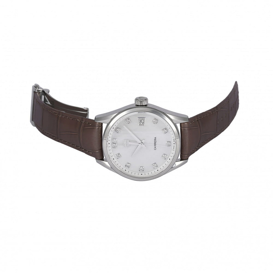 Часы TAG Heuer Carrera Lady WBK1318.FC8258 — кварцевые, Швейцария, женские