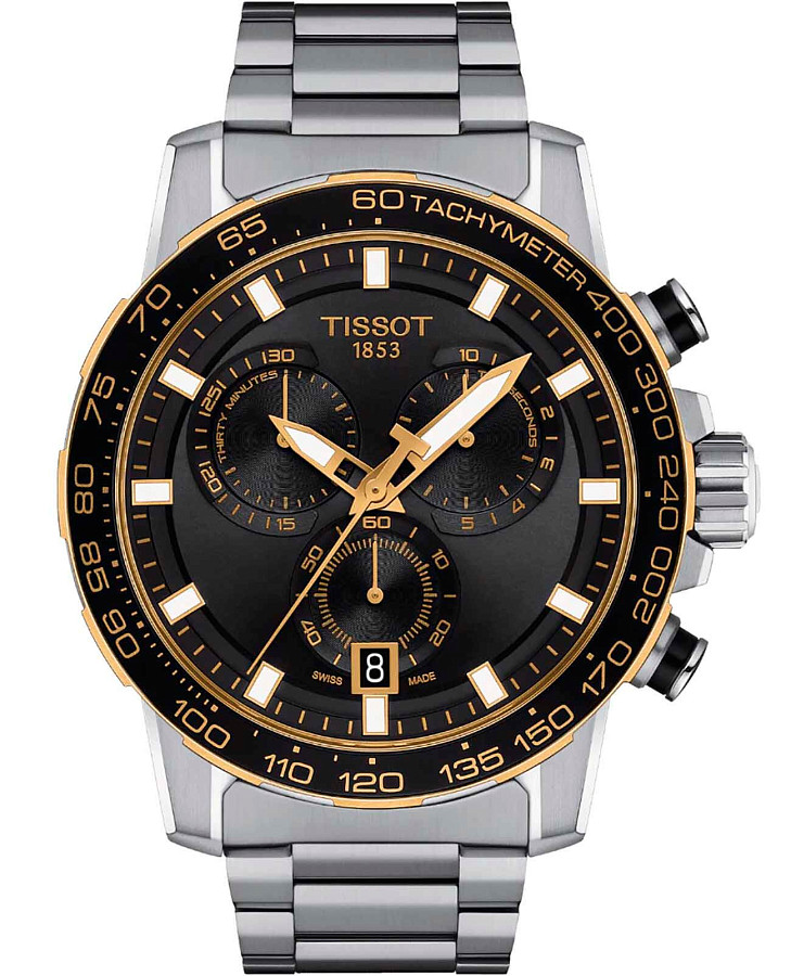 Часы Tissot SuperSport Chrono T125.617.21.051.00 — мужские, черный