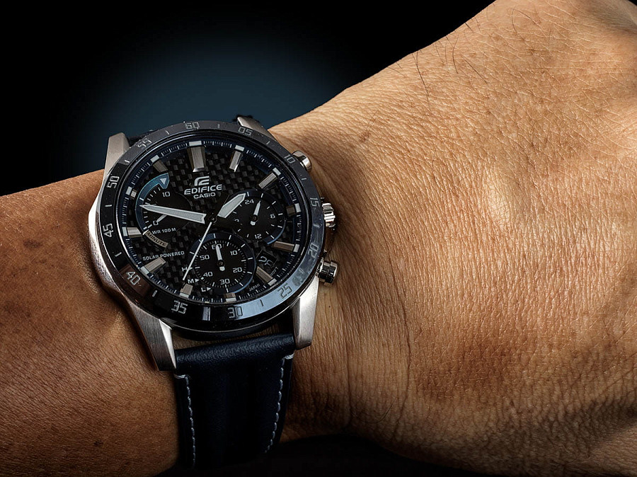 Часы Casio Edifice EQS-930BL-2AVUDF (EQS-930BL-2A) — металл сталь, сталь с ip покрытием