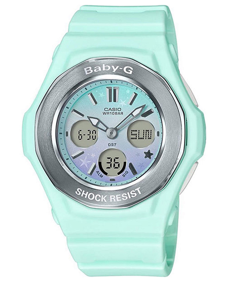 Часы Casio Baby-G BGA-100ST-3A — женские, белый