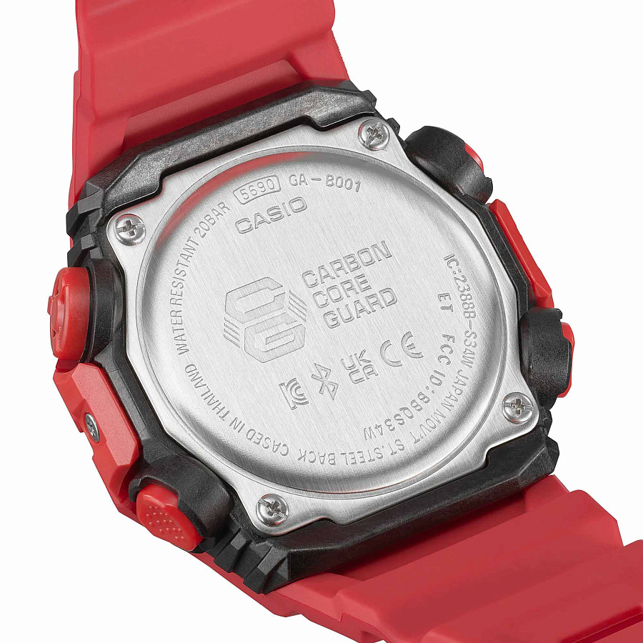 Часы Casio G-Shock GA-B001-4ADR (GA-B001-4A) — пластик карбон, Япония