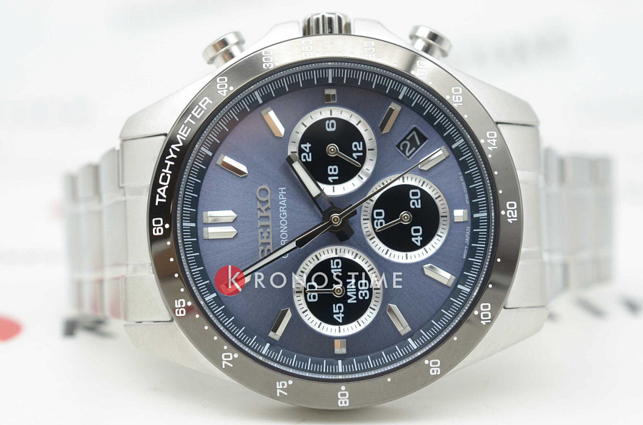 Часы Seiko Spirit Chronograph SBTR027 — нержавеющая сталь, мужские