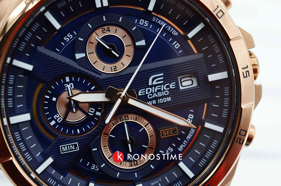 Часы Casio Edifice EFR-556PC-2A — мужские, полимер