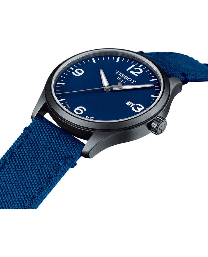 Часы Tissot Gent XL T116.410.37.047.00 — тканевый, мужские