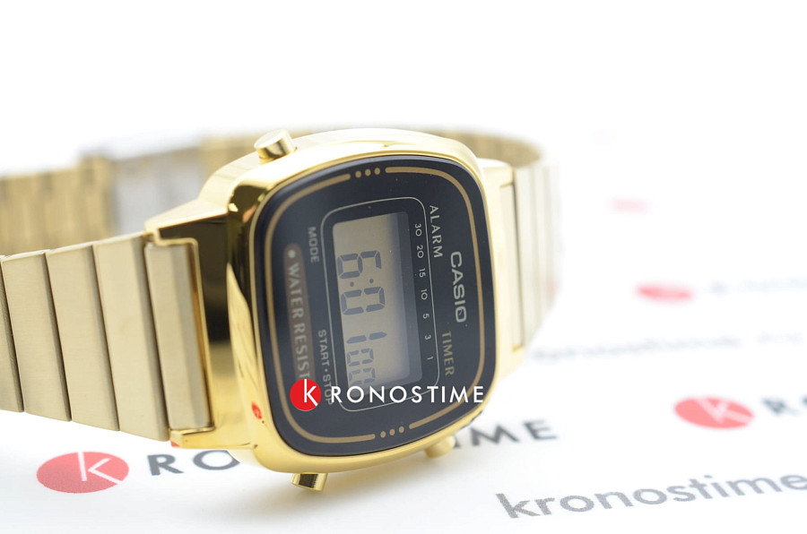Часы Casio Collection LA670WEGA-1E — кварцевые, пластик