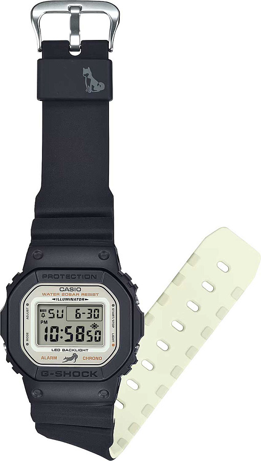 Часы Casio G-Shock DW-5600SHB-1 — Япония, электронные
