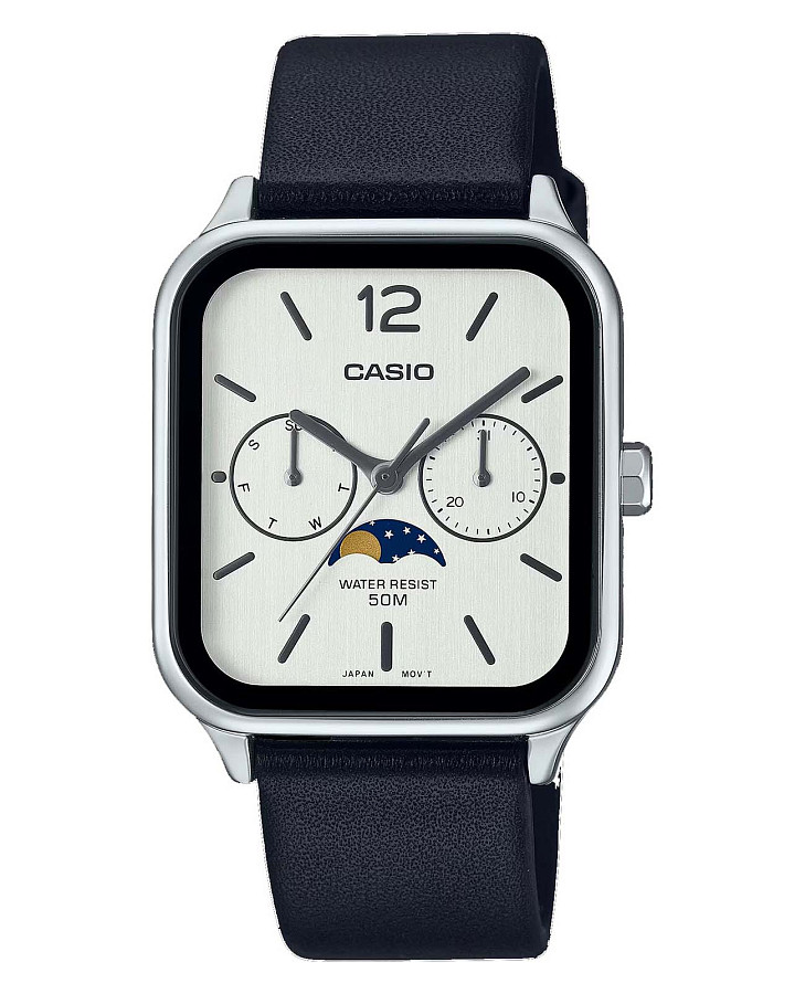 Часы Casio Collection MTP-M305L-7A — мужские, белый