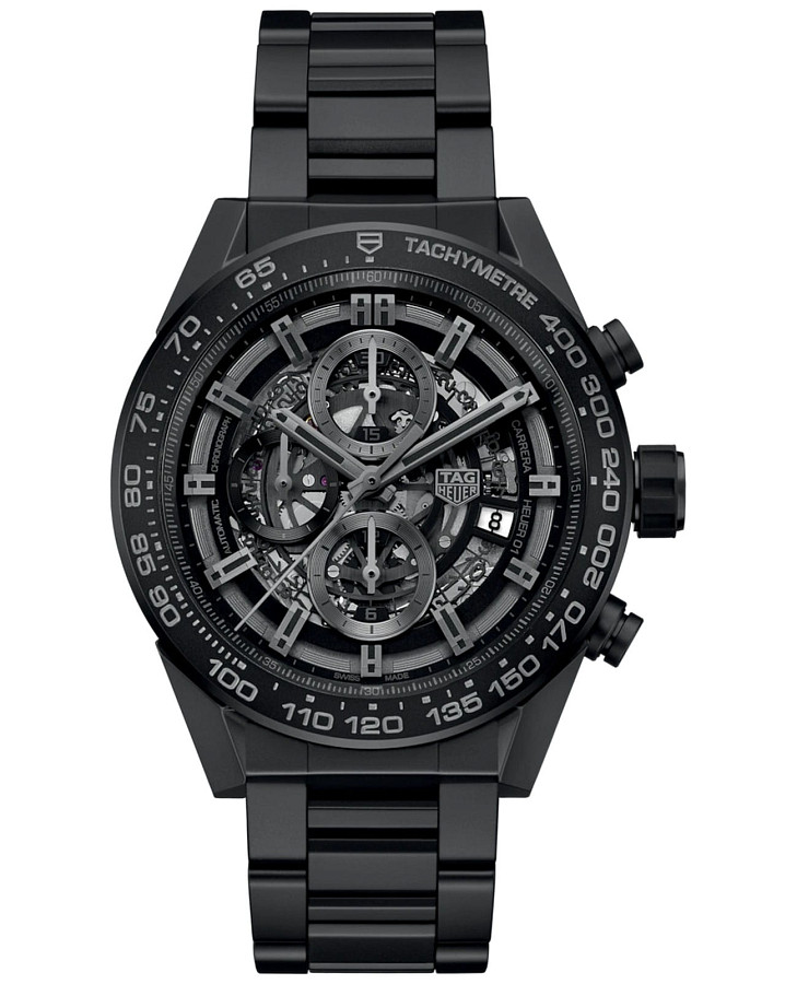 Часы TAG Heuer Carrera CAR2A91.BH0742 — мужские, черный