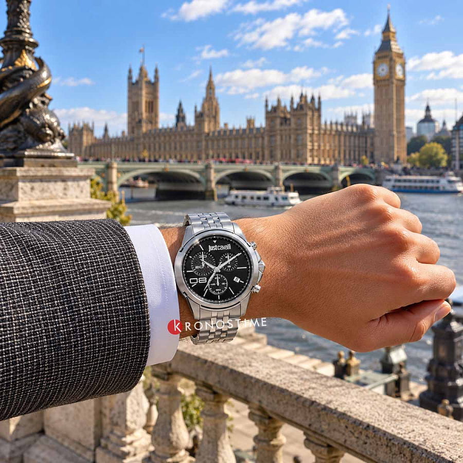Часы Just Cavalli Cavaliere JC1G387M0045 — нержавеющая сталь, мужские