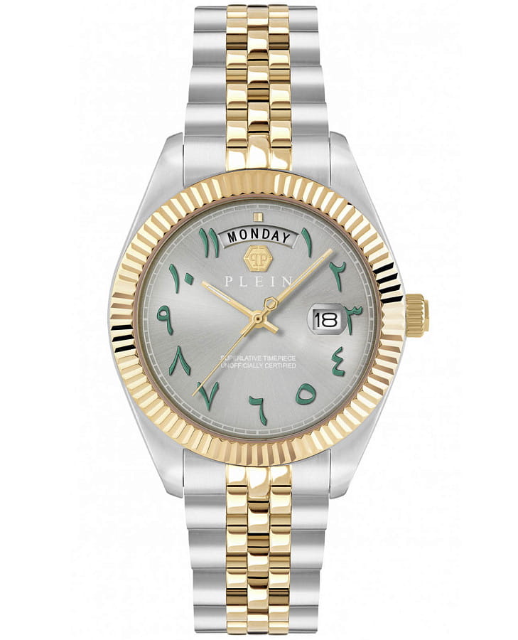 Часы Philipp Plein Date Superlative Gent PWPNA0926 — мужские, серебристый