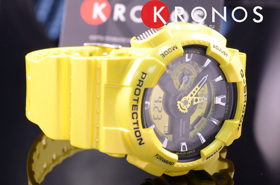 Часы Casio G-Shock GA-110NM-9A — пластик, Япония