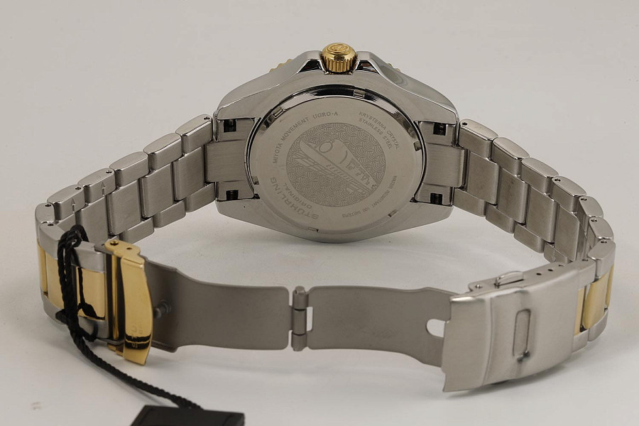 Часы Stuhrling Aquadiver 3950A.5 — кварцевые, сталь металл