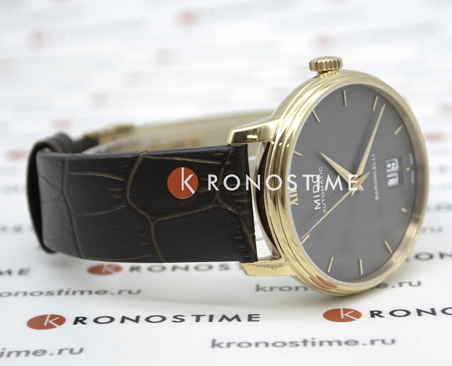 Часы Mido Baroncelli M027.426.36.088.00 — кожаный, мужские