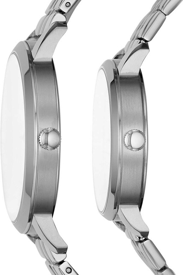 Часы Fossil Georgia BQ2466SET — кварцевые, сталь