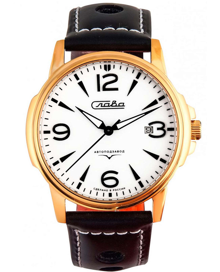 Часы Слава Традиция 2399495/300-1612 — мужские, белый
