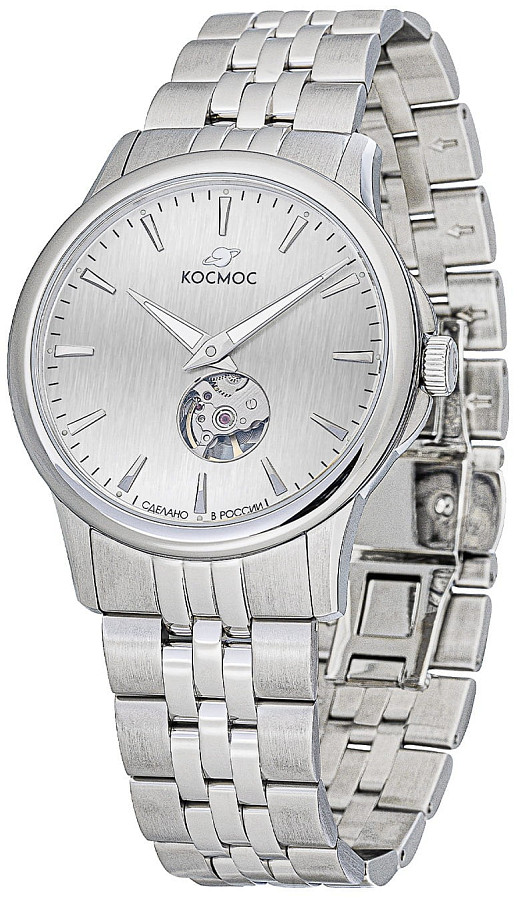 Часы Космос Телескоп K 304.10.33 — механические, сталь металл