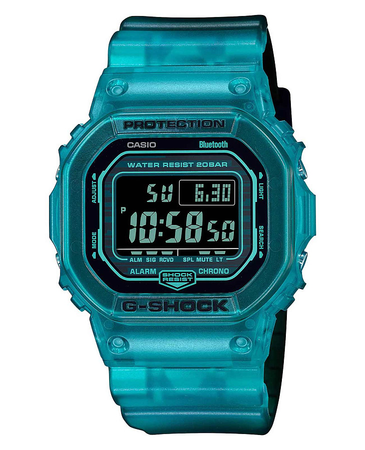 Часы Casio G-Shock DW-B5600G-2 — мужские, черный