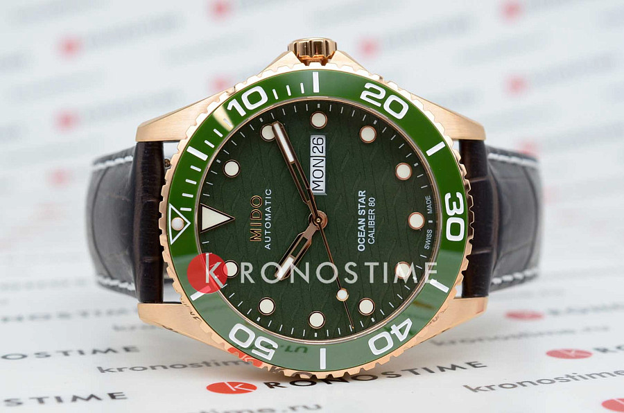 Часы Mido Ocean Star 200c M042.430.36.091.00 — механические, металл сталь