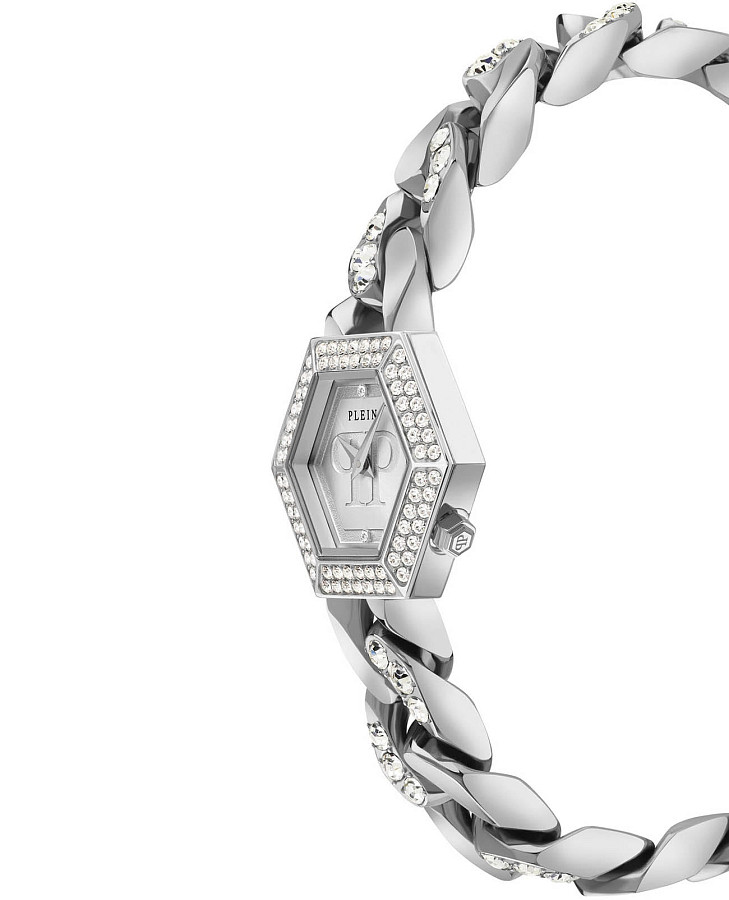 Часы Philipp Plein The Hexagon Groumette PWWBA0123 — нержавеющая сталь, женские