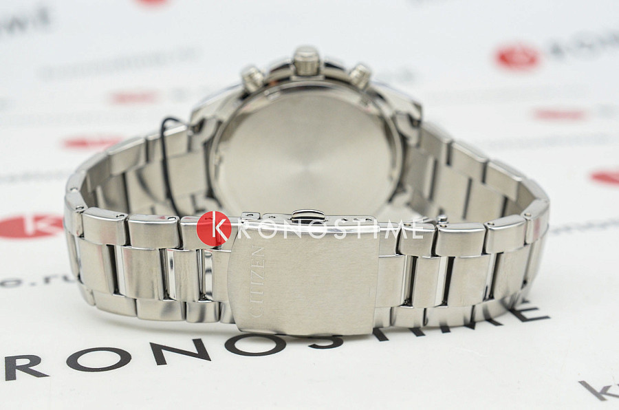 Часы Citizen Chronograph AN8201-57L — синий, сталь металл