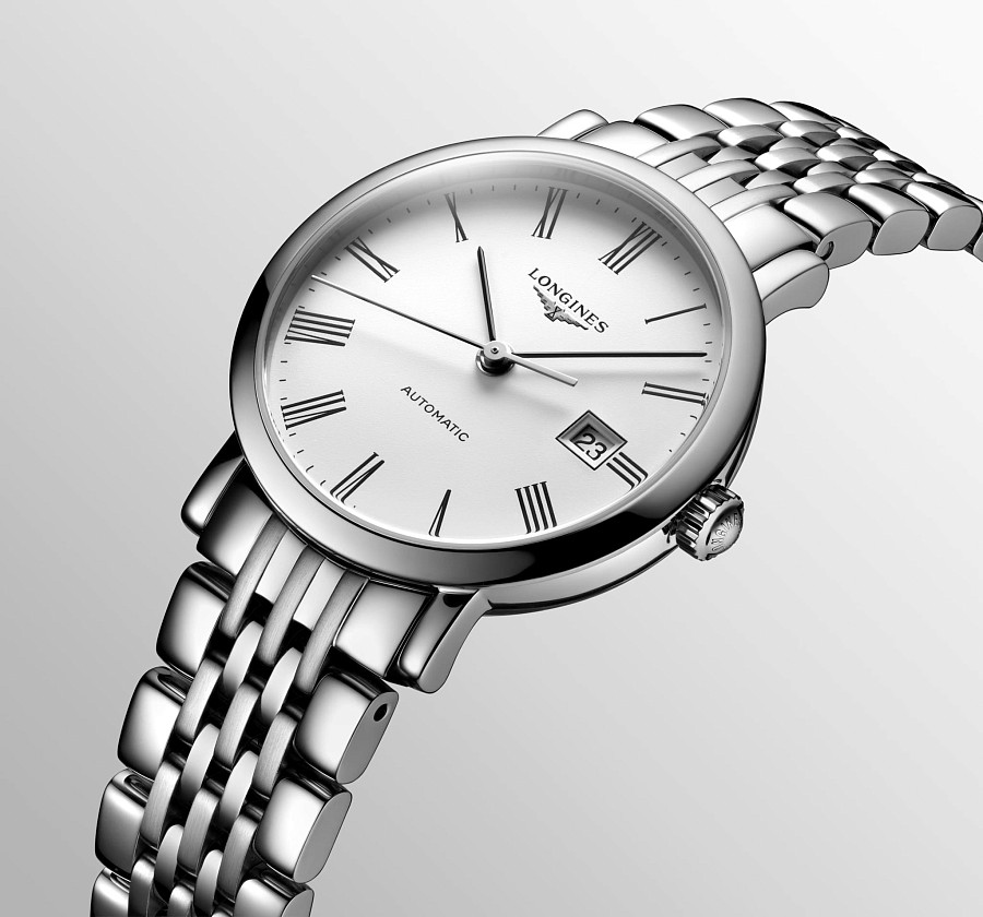 Часы Longines Elegant Collection L4.310.4.11.6 — нержавеющая сталь, женские