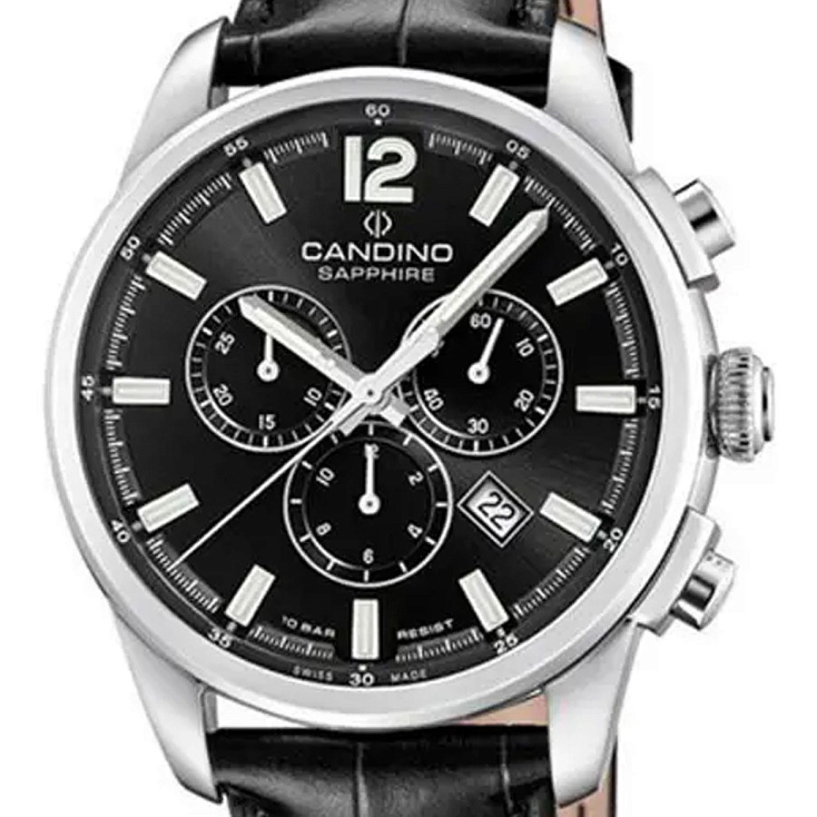 Часы Candino Chronograph C4745/6 — кварцевые, сталь металл