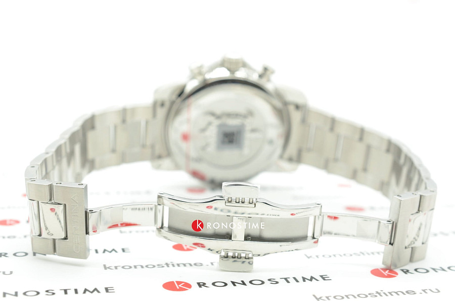 Часы Certina DS Podium Chronograph 1/10 sec C034.417.11.047.00 — мужские, нержавеющая сталь