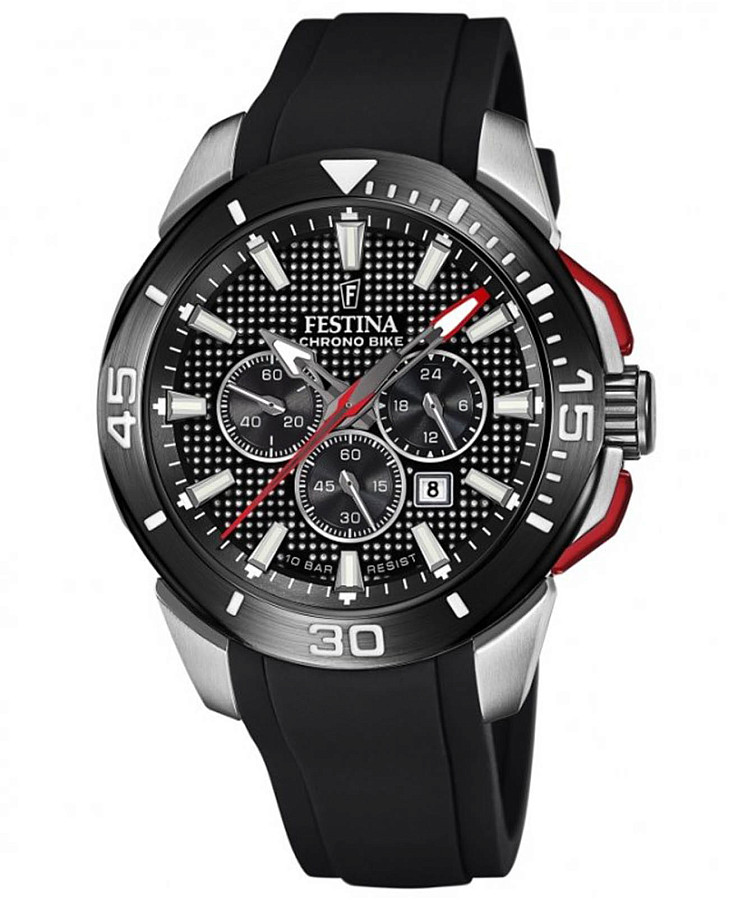 Часы Festina Chrono Bike F20642/4 — мужские, черный