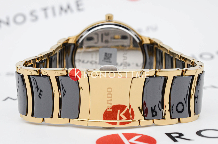 Часы Rado Centrix Diamonds R30022712 — высокотехнологичная керамика + нержавеющая сталь с pvd покрытием, мужские