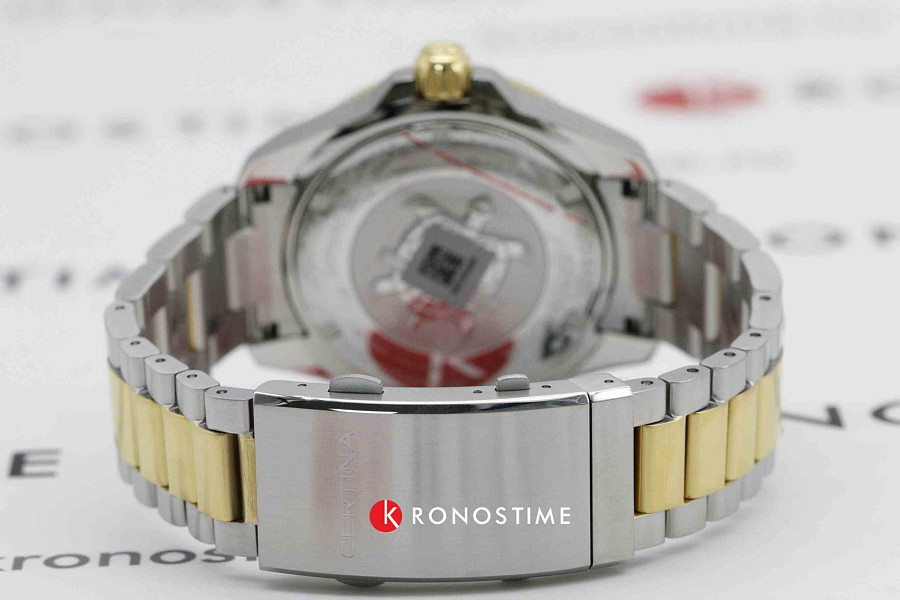 Часы Certina DS Action Diver C032.607.22.041.00 — мужские, сталь + pvd + керамика