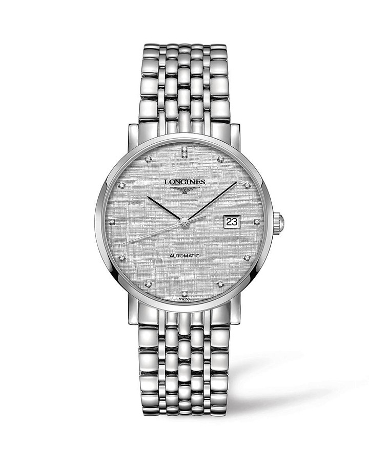 Часы Longines Elegant Collection L4.910.4.77.6 — механические, металл сталь