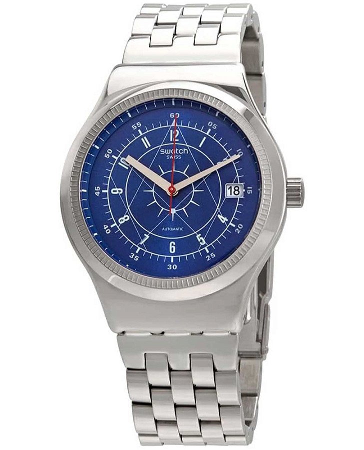 Часы Swatch Core YIS401GC — мужские, синий