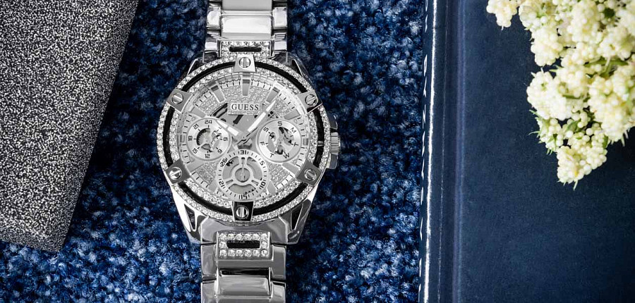 Часы Guess Queen GW0464L1 — металл сталь, США
