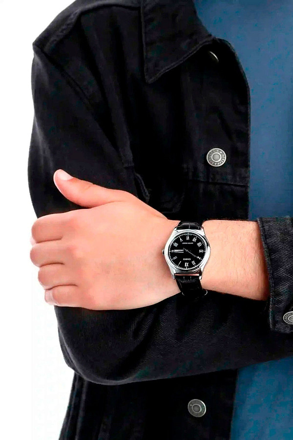 Часы Casio Collection MTP-V006L-1B — металл сталь, Япония